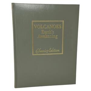 Volcanoes Earths‎ Awakening Krafft Katia Leatherbound